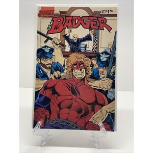 First Comics The  Badger Vol. 1 No. 7 September 1985